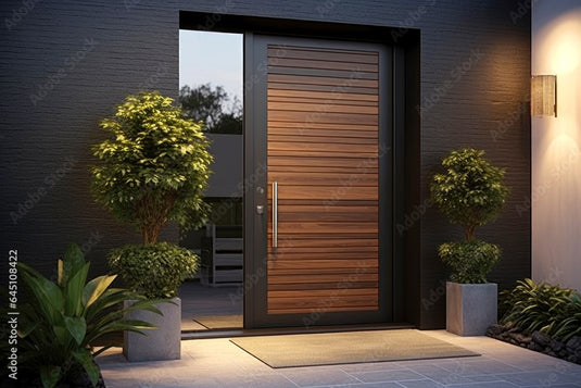 Sleek Handles for Modern Doors